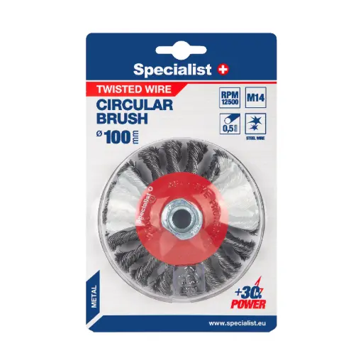 [251-3100] SPECIALIST+ traathari, 100 mm, M14, punutud