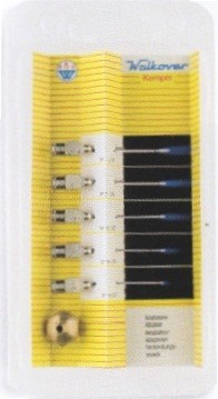 [10/2-K597] Mikropõletite komplekt KEMPER, 5 tk.