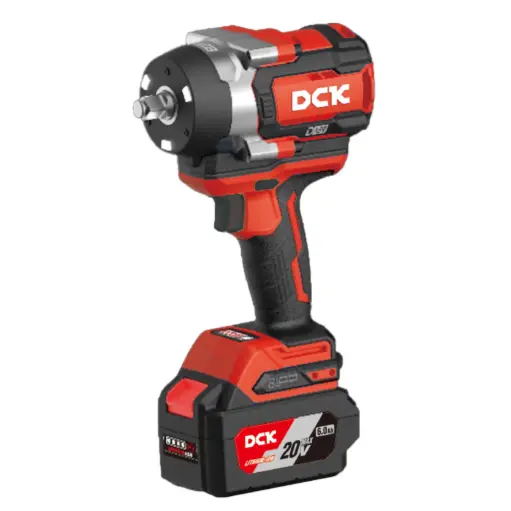 [26/8-KDPB968FK] Akumuliatorinis bešepetėlinis smūginis veržliasukis 968 Nm. 1/2, 20V, KDPB968FK, DCK (2x5,0Ah akumuliatorius, įkroviklis)