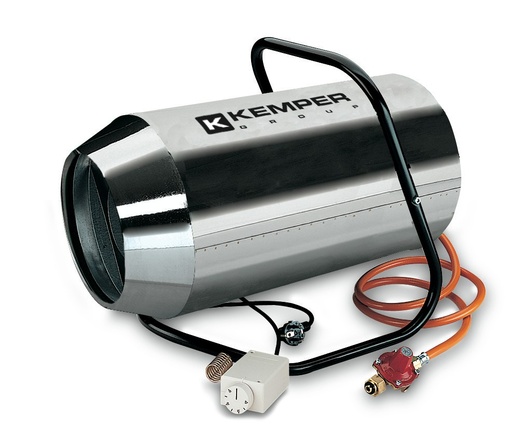 [10/2-S65330] Gaasiga õhusoojendi KEMPER INOX, 36 kW