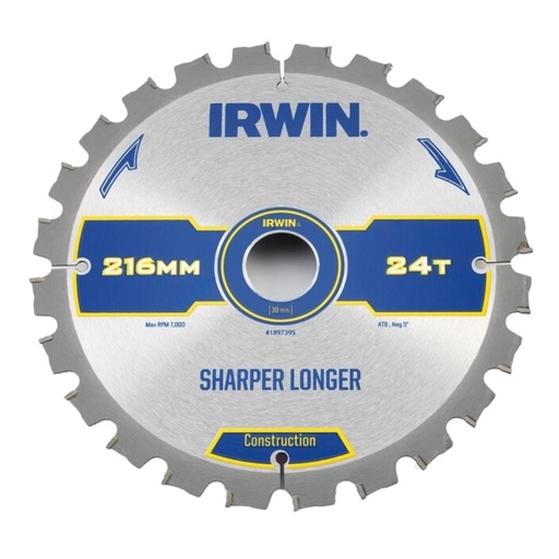 [11-7395] WELDTEC Ripzāģis 216mm/24T/30