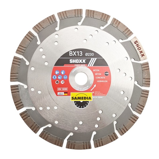 [11/1-310044] Dimanta disks SHOXX BX13 230x22.2x13mm