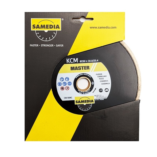 [11/1-310283] D. dis. „SAMEDIA" KCM 230x30/25,4x1,65 mm