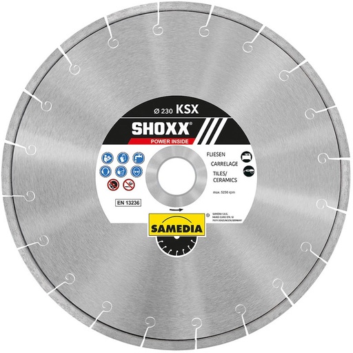 [11/1-310446] Dimanta disks „SAMEDIA" KSX 350x30/25,4/2,4 mm