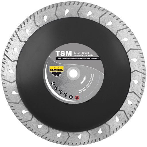 [11/1-310592] SAMEDIA TSM teemantketas 230 mm M14