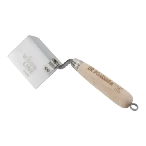 [60-5913] Stainless steel trowel for external corners, 97x120 mm. KUBALA