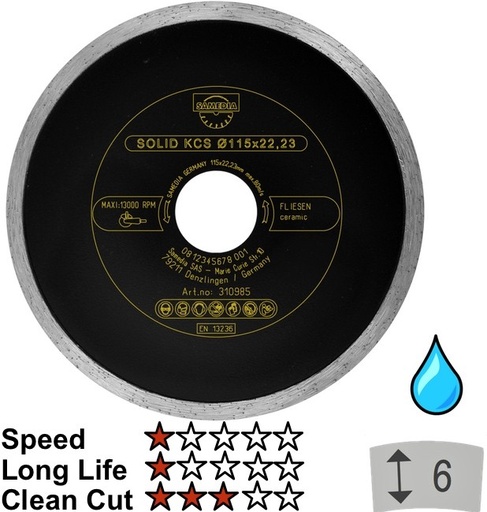 [11/1-310987] Dimanta disks SAMEDIA KCS 180x22x2,8