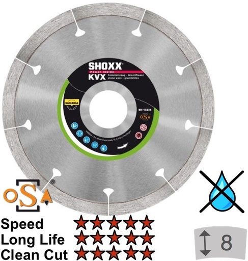 [11/1-311026] Diam.Blade Samedia KVX 125x22/1,5