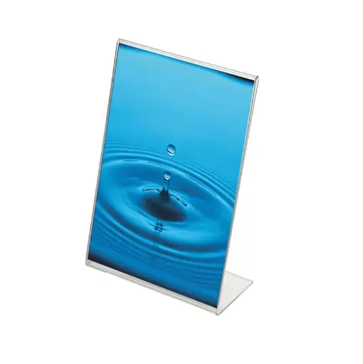 [86-0929] L-shaped A4 poster holder