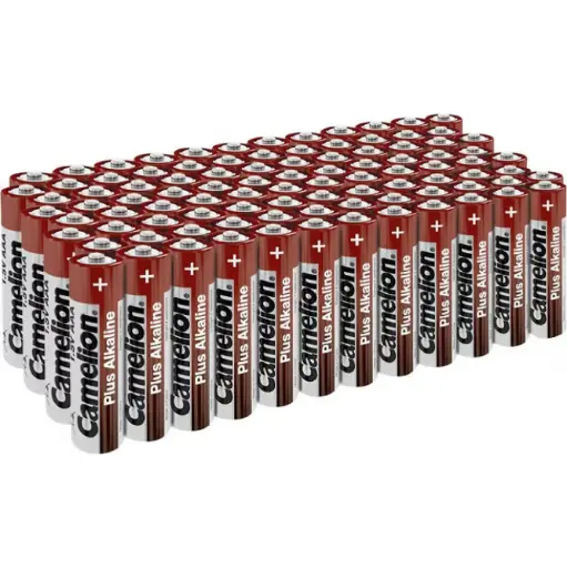 [44/1-AAAB96] Alkaliskās baterijas, AAA, B96, CAMELION, 96 gab