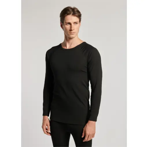 [60/2-1662JXL] Termo marškinėliai, juodos spalvos, XL dydis. NJORDWEAR 