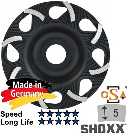 [11/1-350008] Diam. grind.cup Samedia CE5 125x22