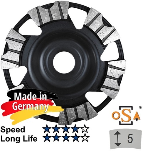 [11/1-350038] Diam. grind.cup Samedia UBX 180x22