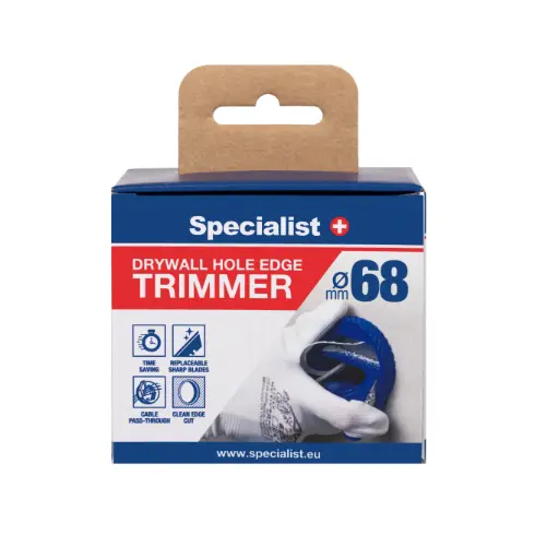 [29/1-502] SPECIALIST+ Gipso kartono briaunų drožtukas D68mm