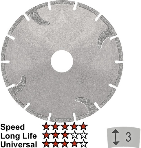 [11/1311022] Electro plated disk GAV 180x22,23