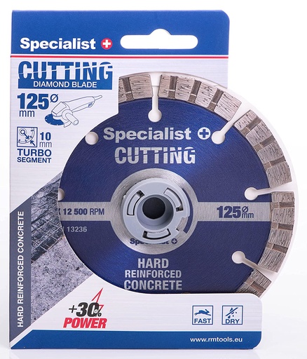 [11/2-1125] SPECIALIST+ diamond cutting disc PREMIUM, 125x10x22 mm