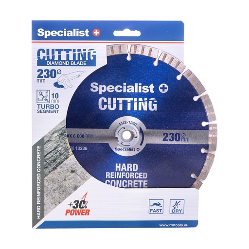 [11/2-1230] SPECIALIST+ diamond cutting disc PREMIUM, 230x10x22.2 mm