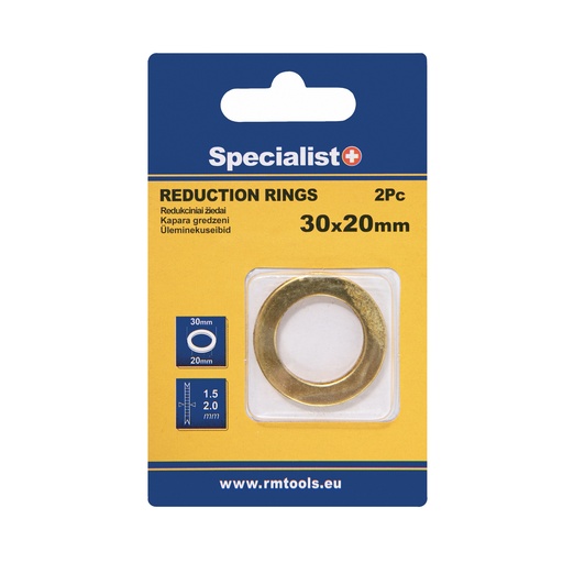 [11/2-3020P] SPECIALIST+ reduction ring, 30x20x1.5/2 mm
