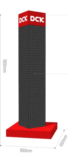 [86-55698] Elektritööriistade stend 1800×650×650 mm. DCK