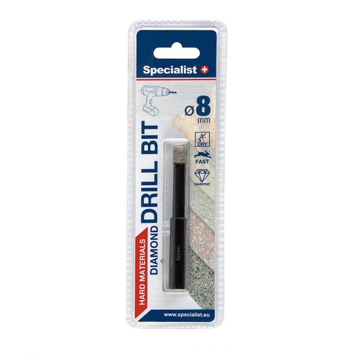 [11/2-9308] SPECIALIST+ diamond drill bit, D8