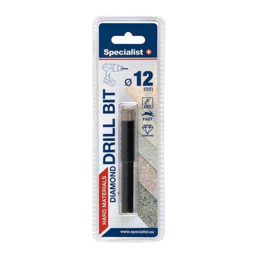 [11/2-9312] SPECIALIST+ diamond drill bit, D12