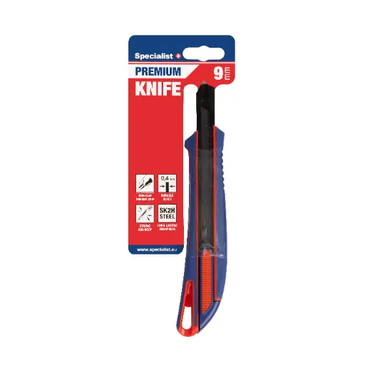 [07-07110] Snap-off knife 9 mm, SPECIALIST+