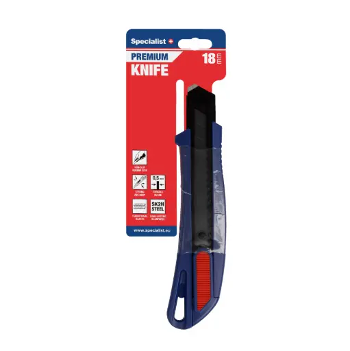 [07-07816] Snap-off knife 18 mm, SPECIALIST+
