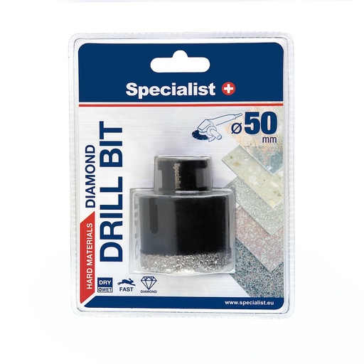 [11/2-9450] SPECIALIST+ deimantinis grąžtas D50 M14