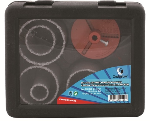 [11/3-0005] Volframkarbiidist tööstuslike puurkroonide komplekt, INDUSTRY