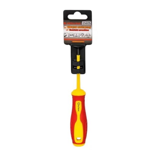 [42-C5326] Insulated slotted screwdriver SL4 1000V RICHMANN