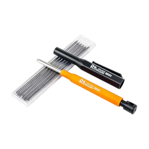 [42-C0121] Automatic carpenter's pencil, 6 refills, HB, RICHMANN