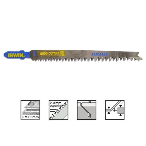 [23-4228] IRWIN tikksaetera T234X, puidule