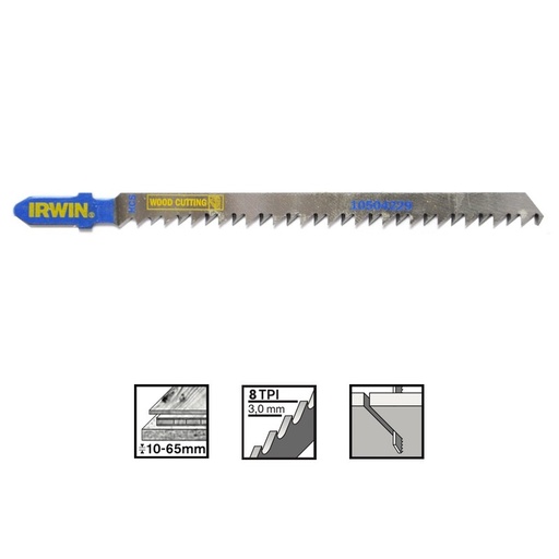 [23-4229] IRWIN figūrzāģa asmeņi T301CD kokam