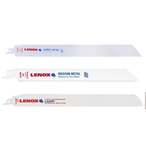 [23/1-818R] Recipr.Blades for metal Lenox 200mm18TPI