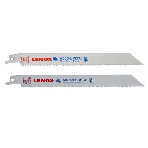 [23/1-835R] Tikksaeterad puidule Lenox 200 mm 10/4 TPI 5 tk