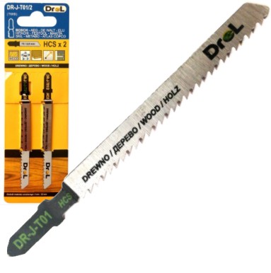 [23/2-T01] DREL puidu tikksaetera T101B, 2 tk