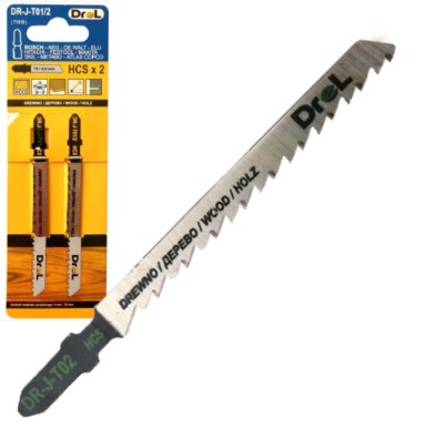 [23/2-T02] Kitsad puidusaelehed Drel T02/2, 2 tk