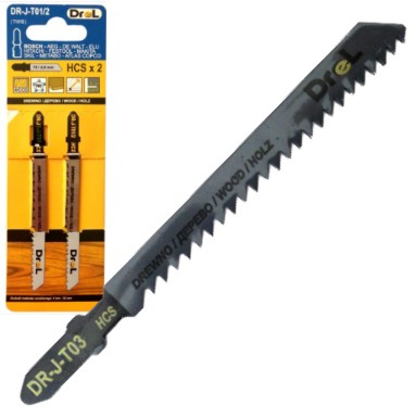 [23/2-T03] T-type jigsaw blades: 3,0 x 100 mm 2 pc