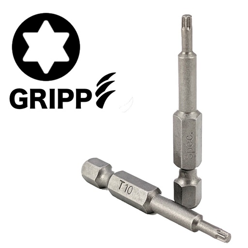 [24/2-0025] SPECIALIST+ keeramisotsik TORX GRIP T10, 50 mm, 3 tk
