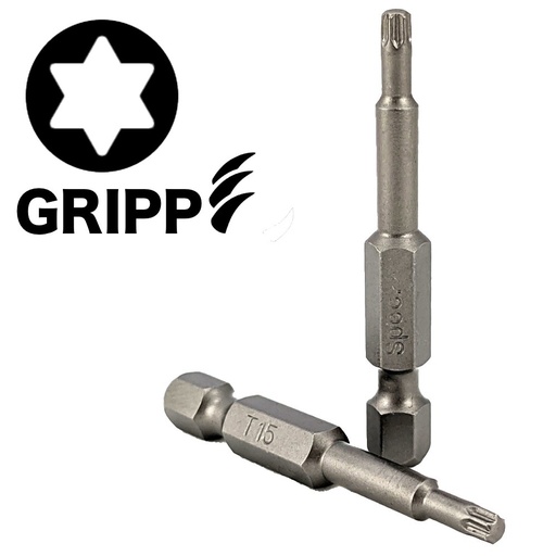 [24/2-0026] SPECIALIST+ sukimo antgalis TORX GRIP T15, 50mm, 3 vnt.