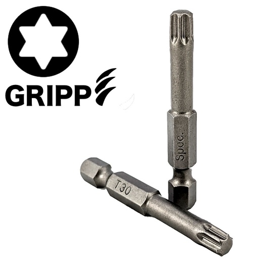 [24/2-0029] SPECIALIST+ sukimo antgalis TORX GRIP T30, 50mm, 3 vnt.