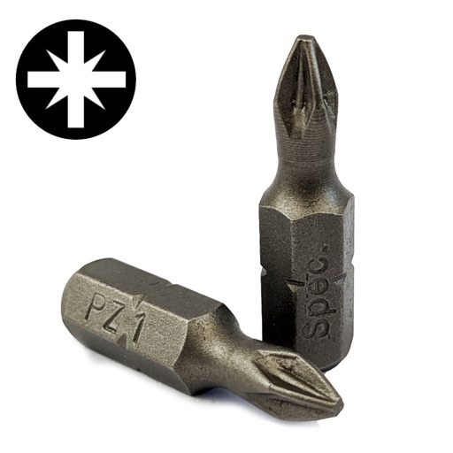 [24/2-004] Screwdriver bits PZ1
