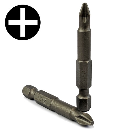 [24/2-009] Screwdriver bits PH2 50mm