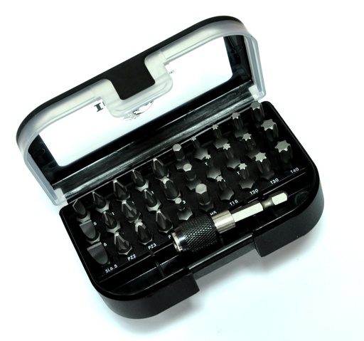 [24/2-043] Screwdriver Bits Kit Industry 31 pcs