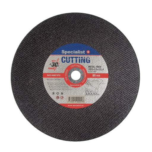[250-03528] SPECIALIST+ metal cutting disc, 355x2,8x25,4 mm