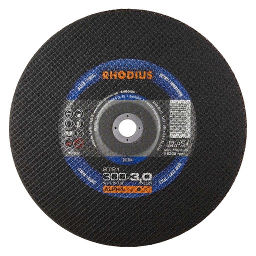 [250-201307] Metal Cutting disk ST21 300x3x32 mm