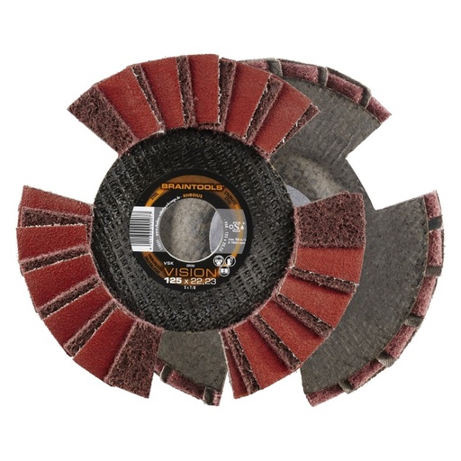 [250-209504] Combi Non woven Abrasive flap discs VSK