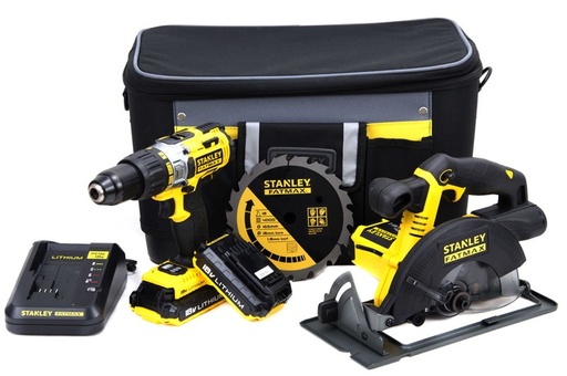 [26/3-K462D2S] 18V Hammer and Circ Saw Combo in softb
