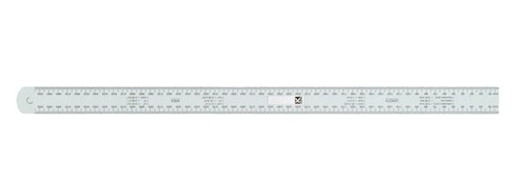 [28-306/100] Alumīnija lineāls 100cm