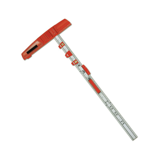 [28-314/90] Lineāls ar 2 kustīgām acīm 120cm